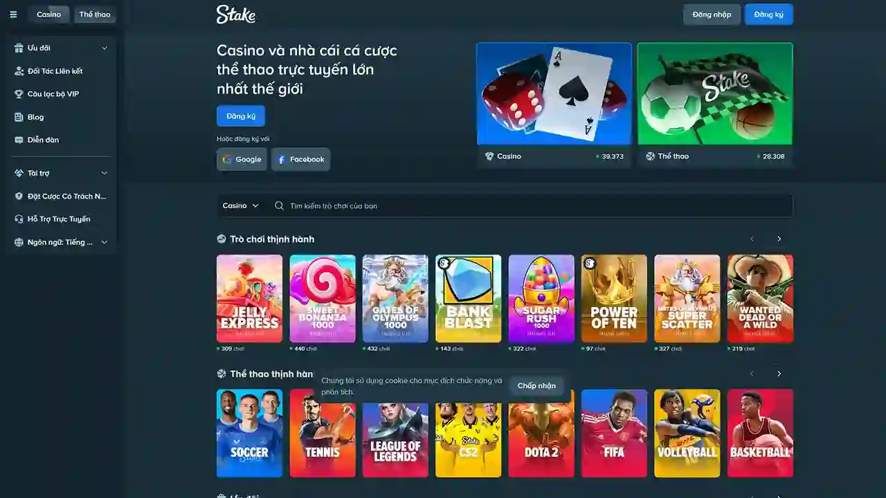 Trang Chủ Stake - Casino Background 2026