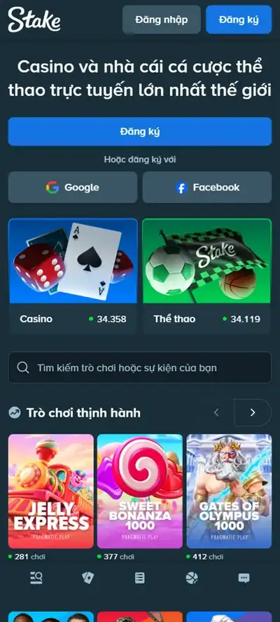 Stake Mobile - Casino Background 2026